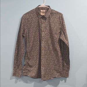 Denim lab men’s button down shirt size large